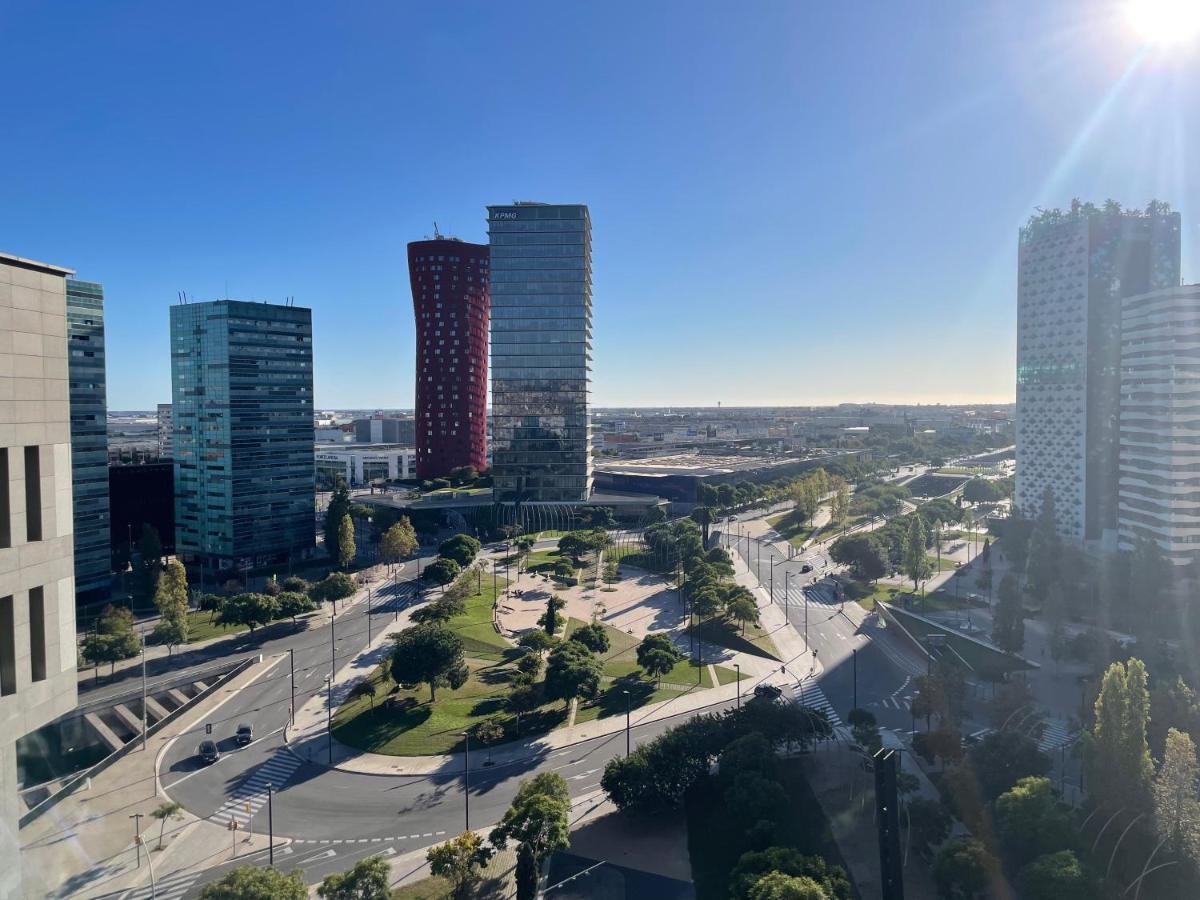 Fira De Barcelona City View Apartment With Garage Parking L'Hospitalet de Llobregat Eksteriør bilde